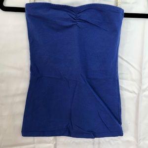 Blue tube top